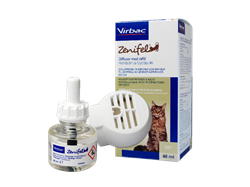 Virbac Zenifel diffusor+refill 48 ml feromoner til katte
